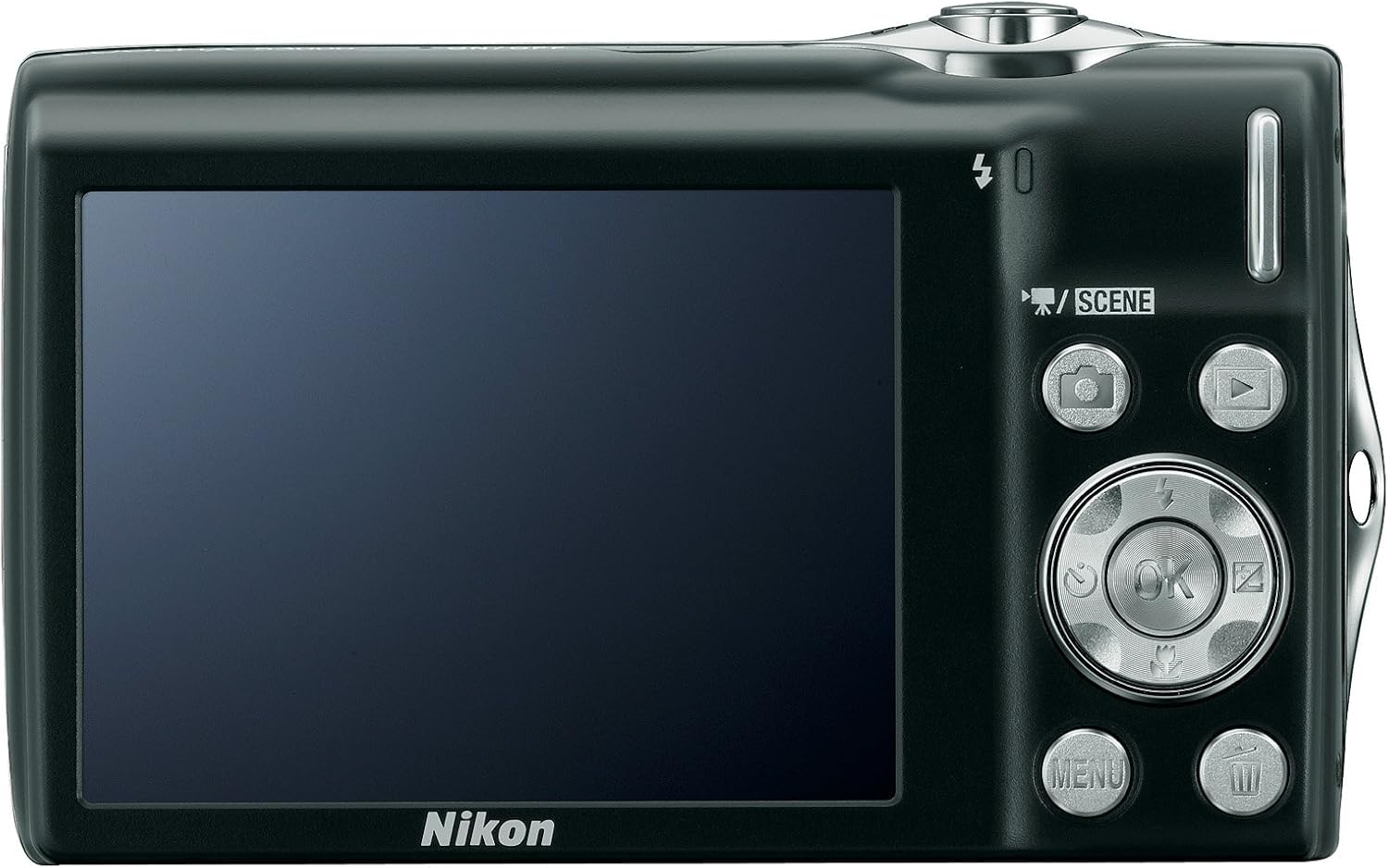 Nikon S3000 Digital Camera - Black (12MP, 2.7 inch LCD, 4x wide